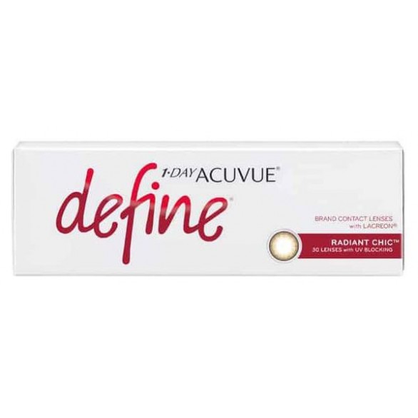 1 • Day Acuvue® Define® with Lacreon® (8-box Package)